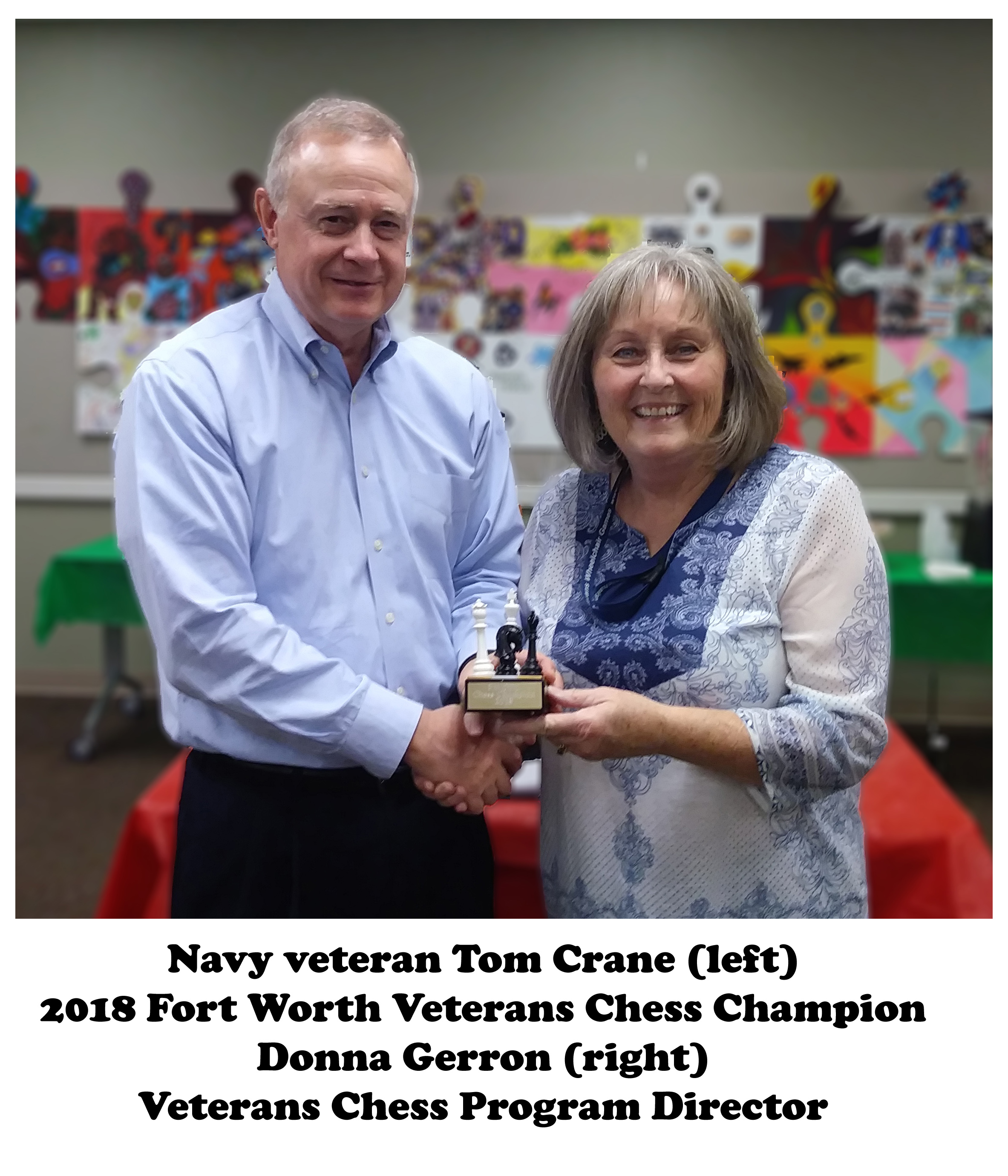 Navy veteran Tom Crane is the new 2018 Fort Worth Veterans Champion